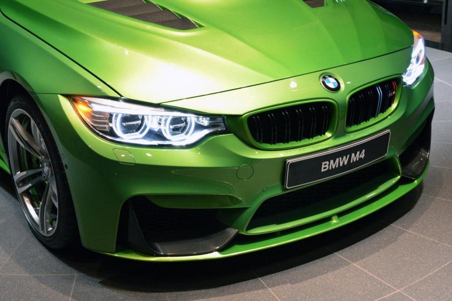  BMW M4 Coupe Java Green by Abu Dhabi Motors 2015 года  (фото 24 из 34)